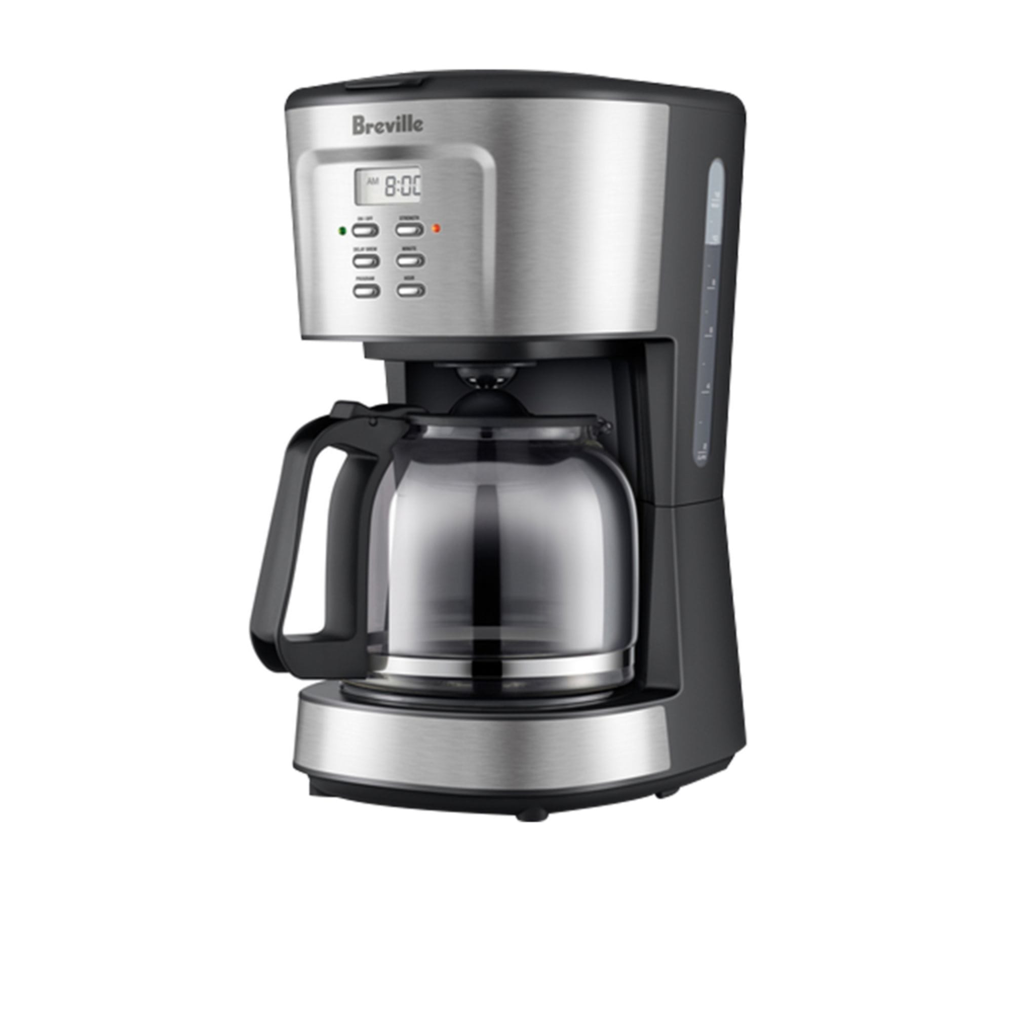 Breville The Aroma Style Electronic Drip Coffee Maker Brushed Stainless